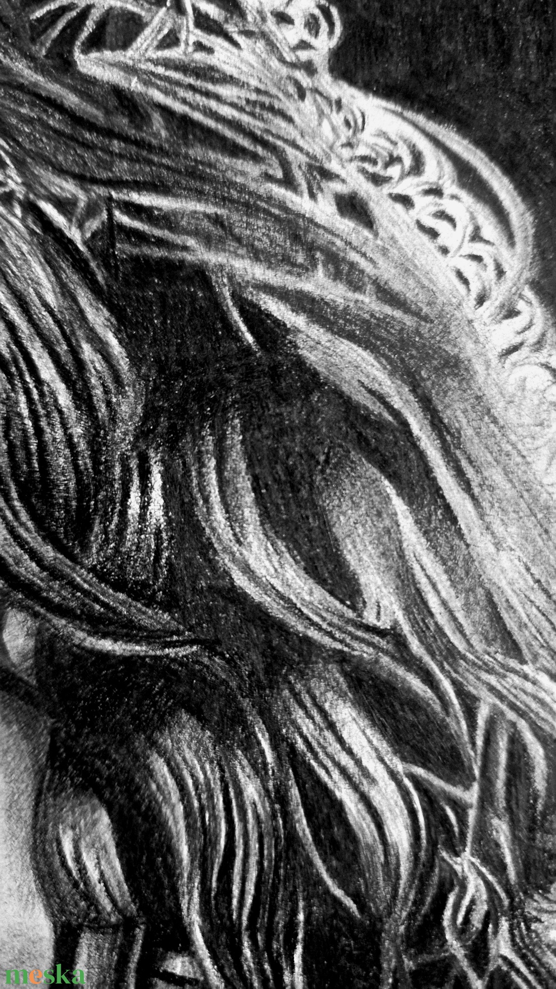 Sadie Sink kézzel készült portré rajz - művészet - grafika & illusztráció - ceruzarajz - Meska.hu