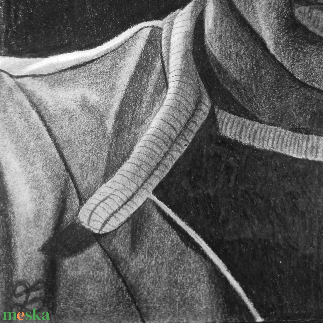 Lucas Sinclair kézzel készült portré rajz - művészet - grafika & illusztráció - ceruzarajz - Meska.hu