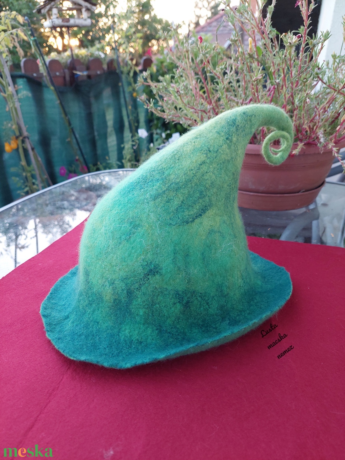 Nemez manó sapka - ruha & divat - sál, sapka, kendő - kalap - Meska.hu