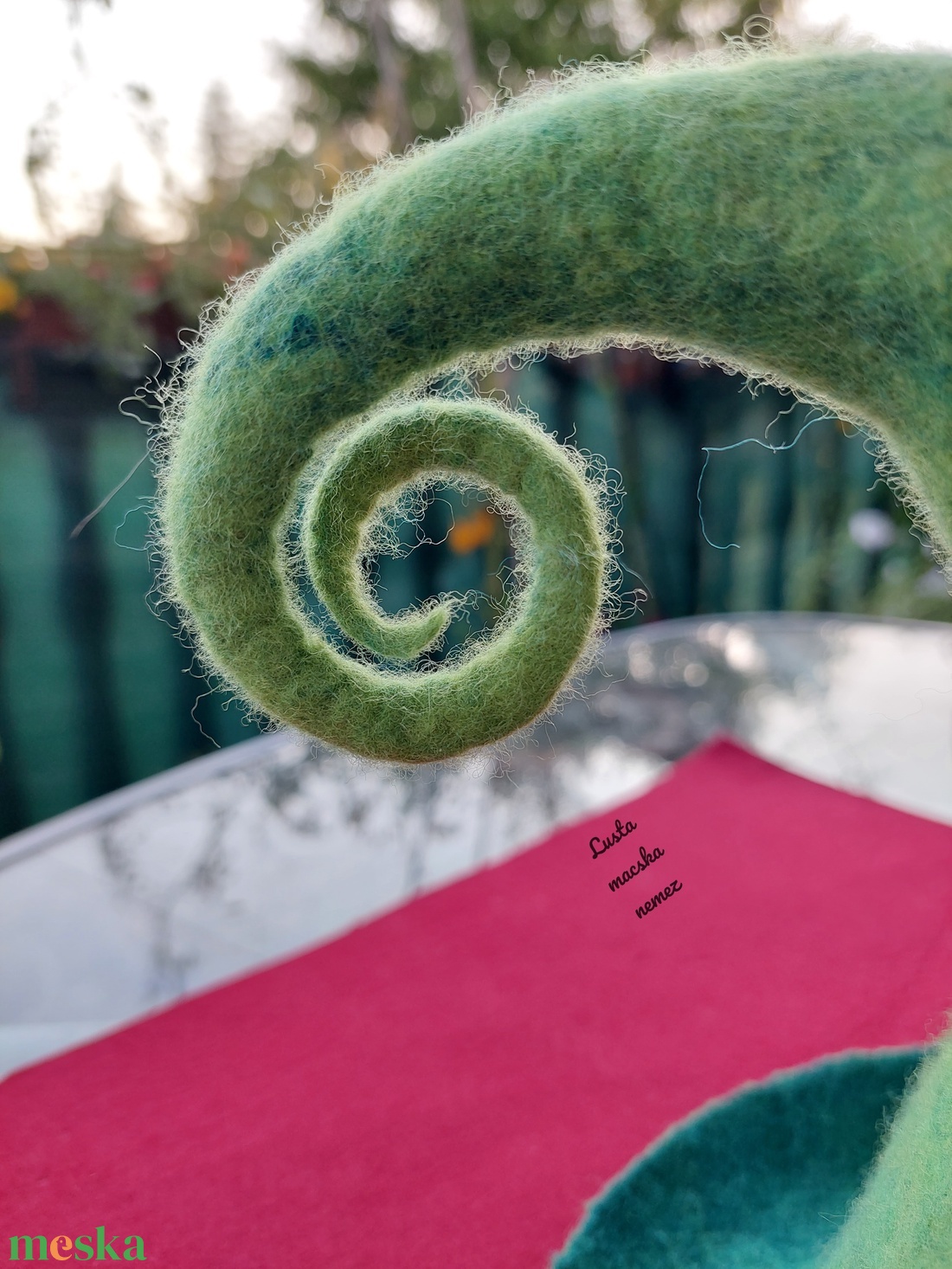 Nemez manó sapka - ruha & divat - sál, sapka, kendő - kalap - Meska.hu