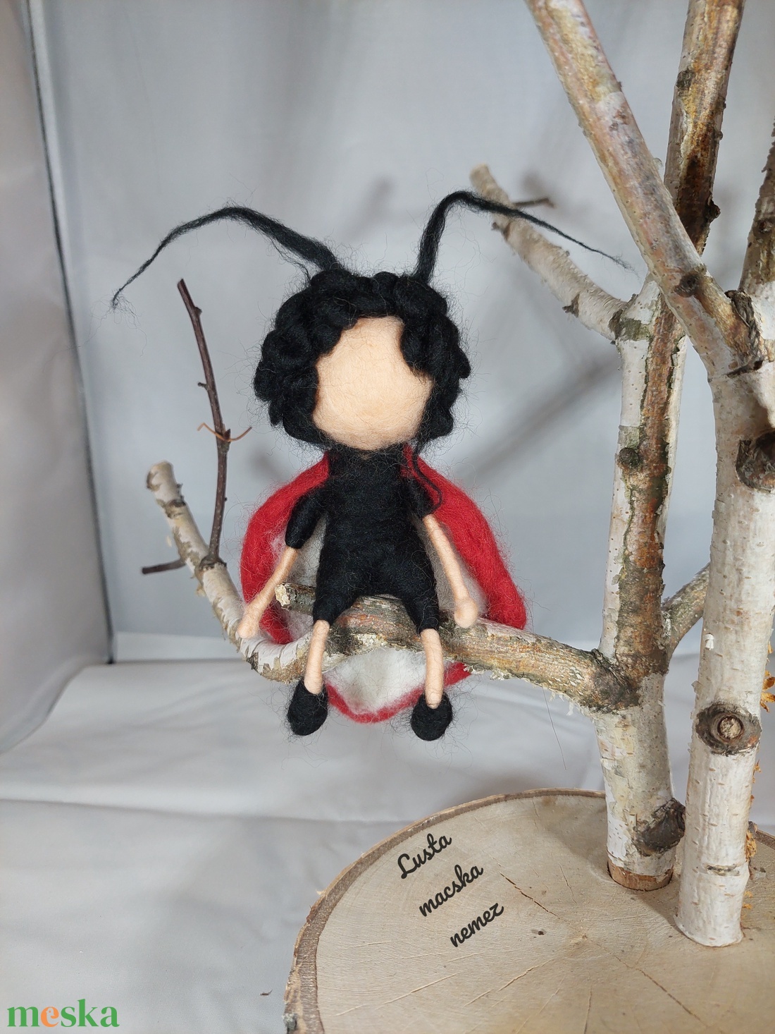 Katica gyapjú tündér - otthon & életmód - dekoráció - dísztárgy - Meska.hu