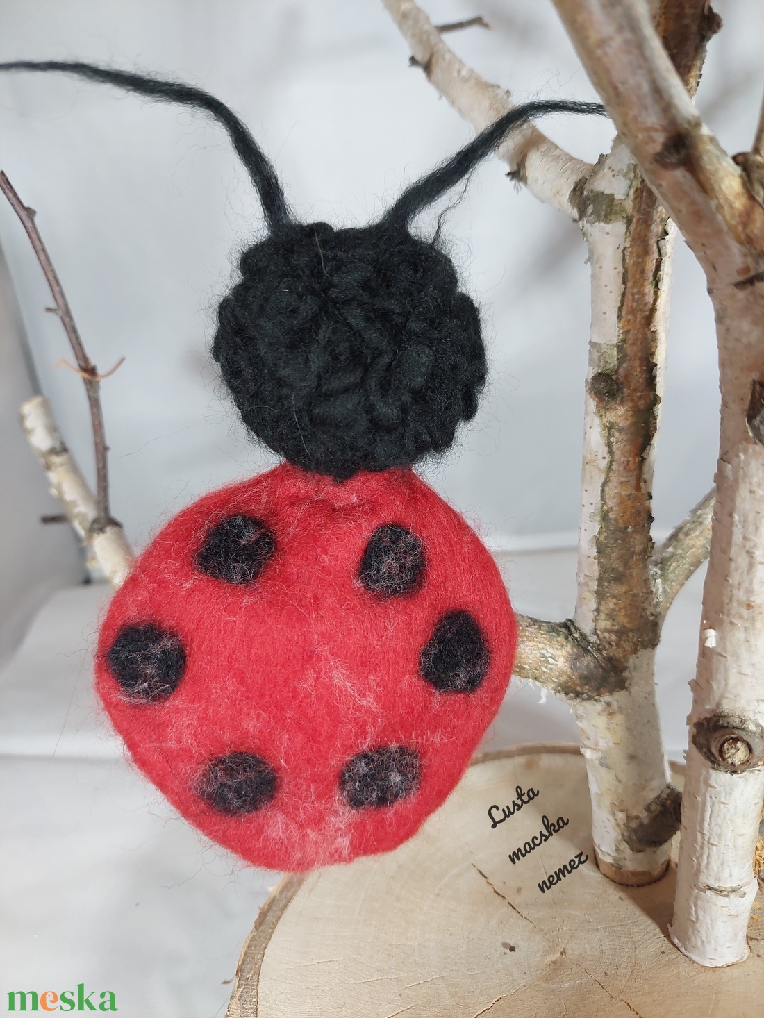 Katica gyapjú tündér - otthon & életmód - dekoráció - dísztárgy - Meska.hu