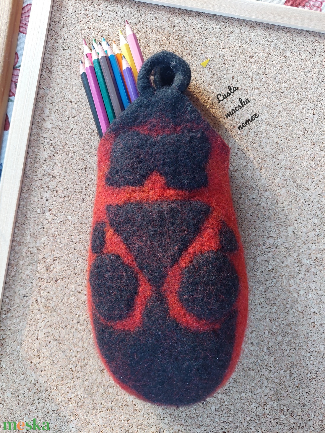 Bodobács nemez tároló - táska & tok - kézitáska & válltáska - belső rendező - Meska.hu