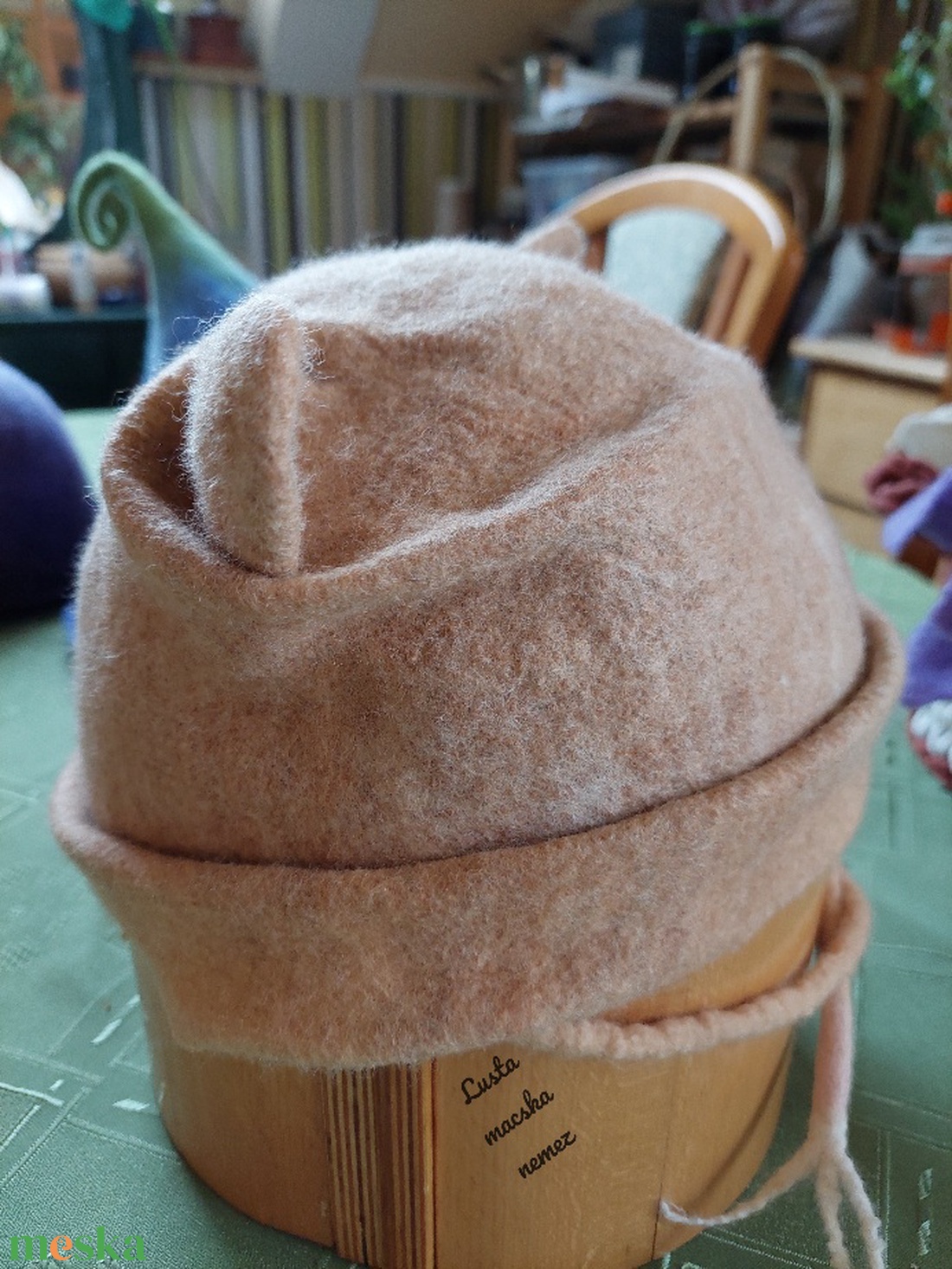 Nemez füles sapka beige színben - ruha & divat - sál, sapka, kendő - kalap - Meska.hu Nemez füles sapka beige színben - ruha & divat - sál, sapka, kendő - kalap - Meska.hu