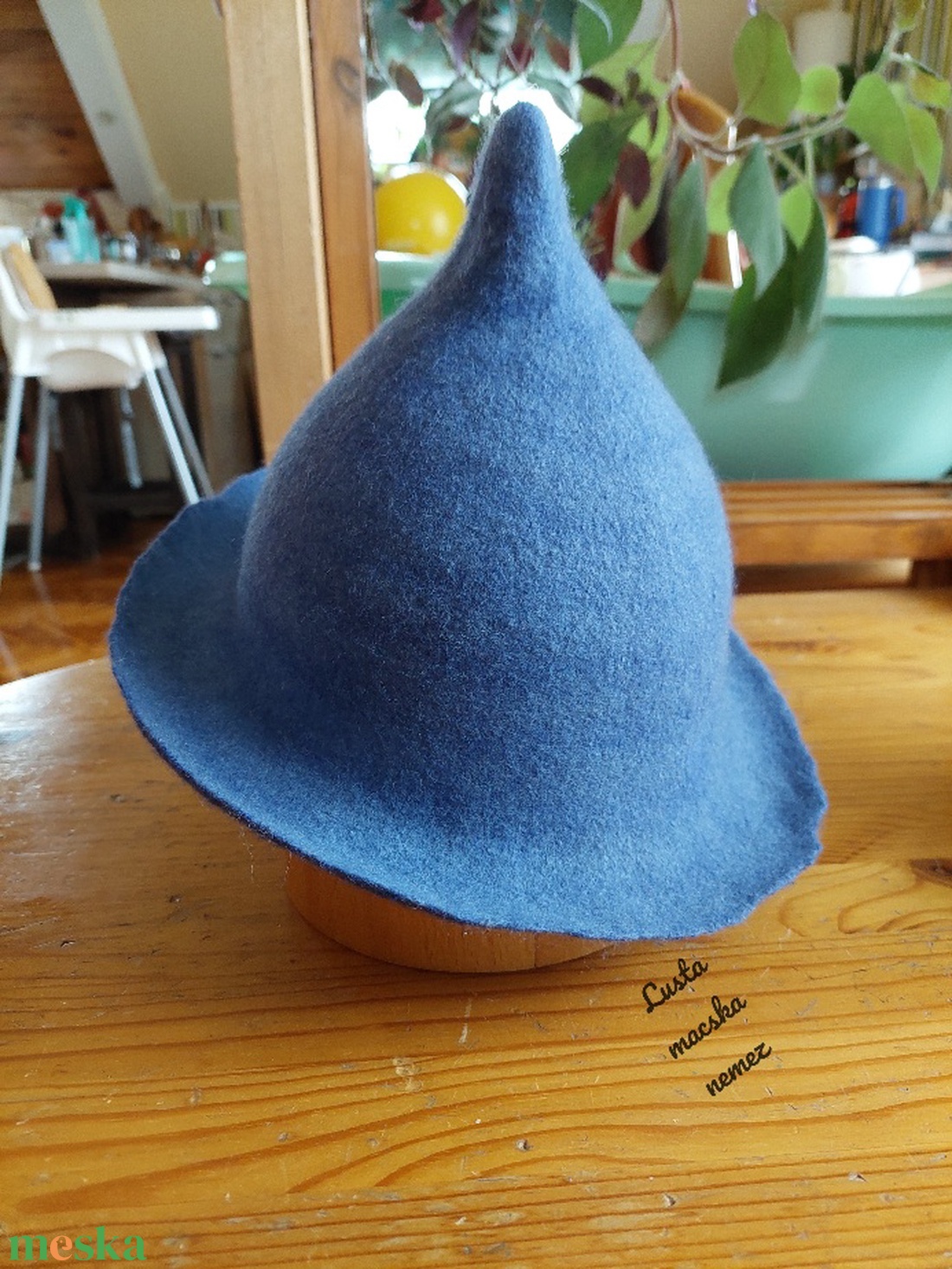 Kék féloldalas kalap - ruha & divat - sál, sapka, kendő - kalap - Meska.hu Kék féloldalas kalap - ruha & divat - sál, sapka, kendő - kalap - Meska.hu