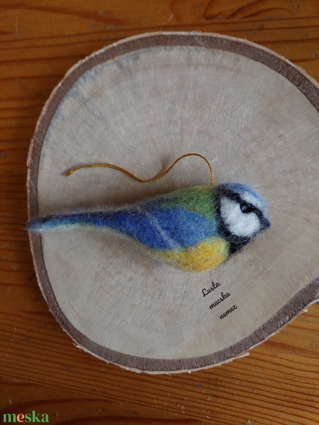 Nemez kék cinege - otthon & életmód - dekoráció - ajtó- és ablak dekoráció - ablakdísz - Meska.hu Nemez kék cinege - otthon & életmód - dekoráció - ajtó- és ablak dekoráció - ablakdísz - Meska.hu