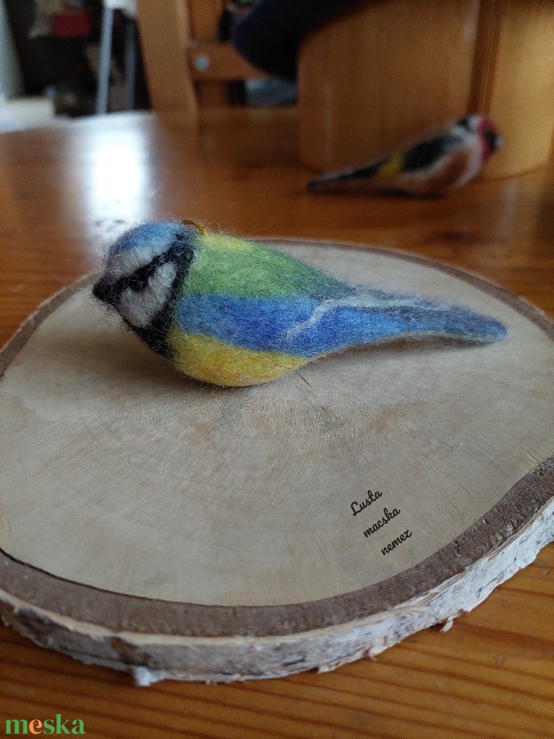 Nemez kék cinege - otthon & életmód - dekoráció - ajtó- és ablak dekoráció - ablakdísz - Meska.hu Nemez kék cinege - otthon & életmód - dekoráció - ajtó- és ablak dekoráció - ablakdísz - Meska.hu