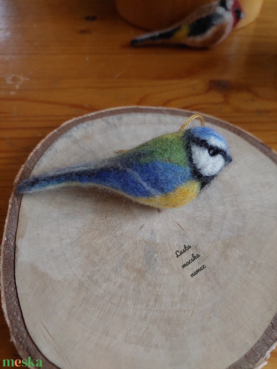 Nemez kék cinege - otthon & életmód - dekoráció - ajtó- és ablak dekoráció - ablakdísz - Meska.hu Nemez kék cinege - otthon & életmód - dekoráció - ajtó- és ablak dekoráció - ablakdísz - Meska.hu