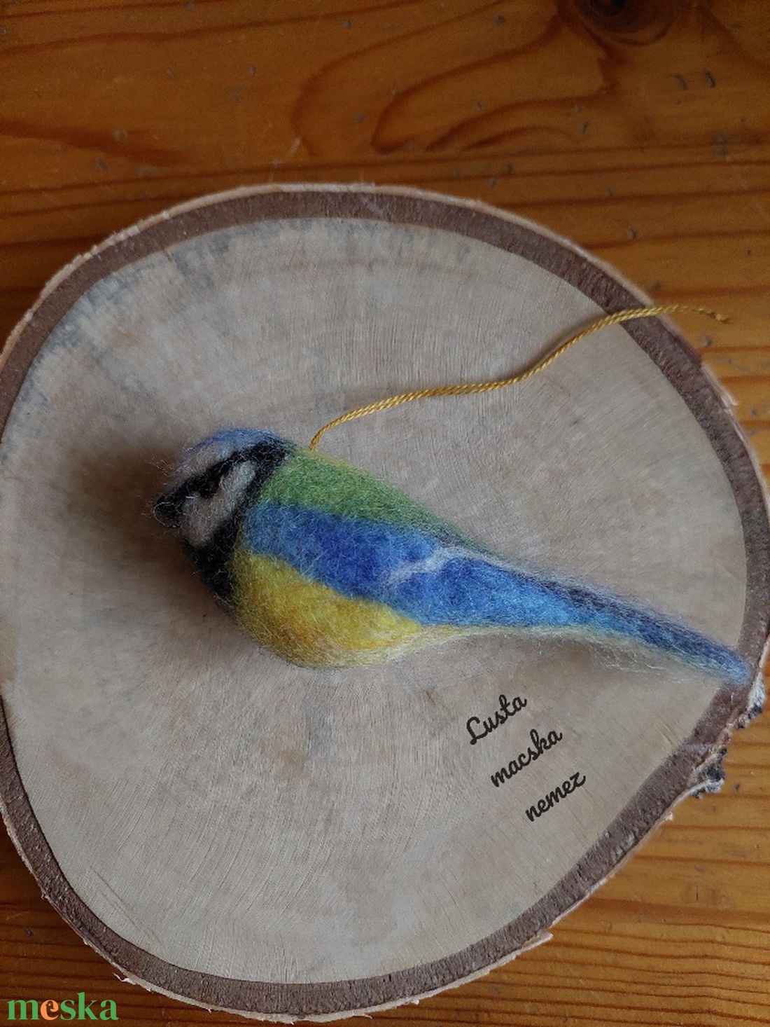 Nemez kék cinege - otthon & életmód - dekoráció - ajtó- és ablak dekoráció - ablakdísz - Meska.hu Nemez kék cinege - otthon & életmód - dekoráció - ajtó- és ablak dekoráció - ablakdísz - Meska.hu