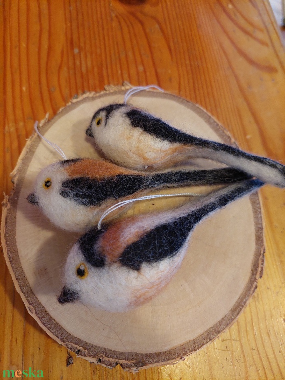 Nemez őszapók 3db - otthon & életmód - dekoráció - ajtó- és ablak dekoráció - ablakdísz - Meska.hu