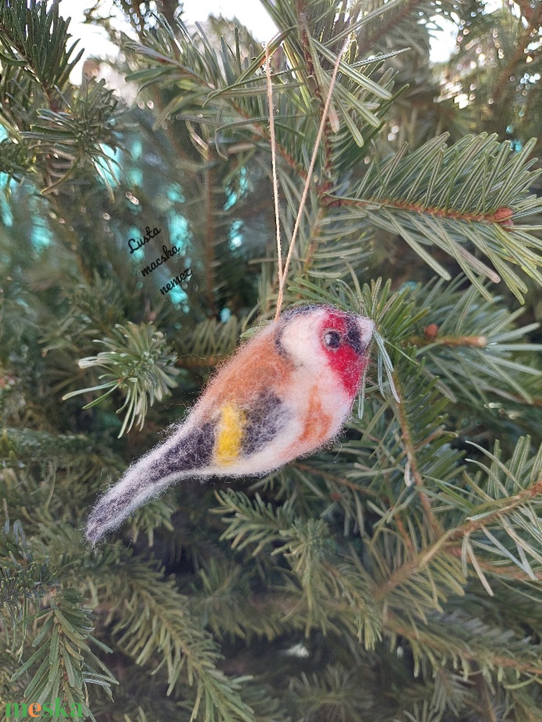 Nemez tengelic - otthon & életmód - dekoráció - ajtó- és ablak dekoráció - ajtódísz & kopogtató - Meska.hu