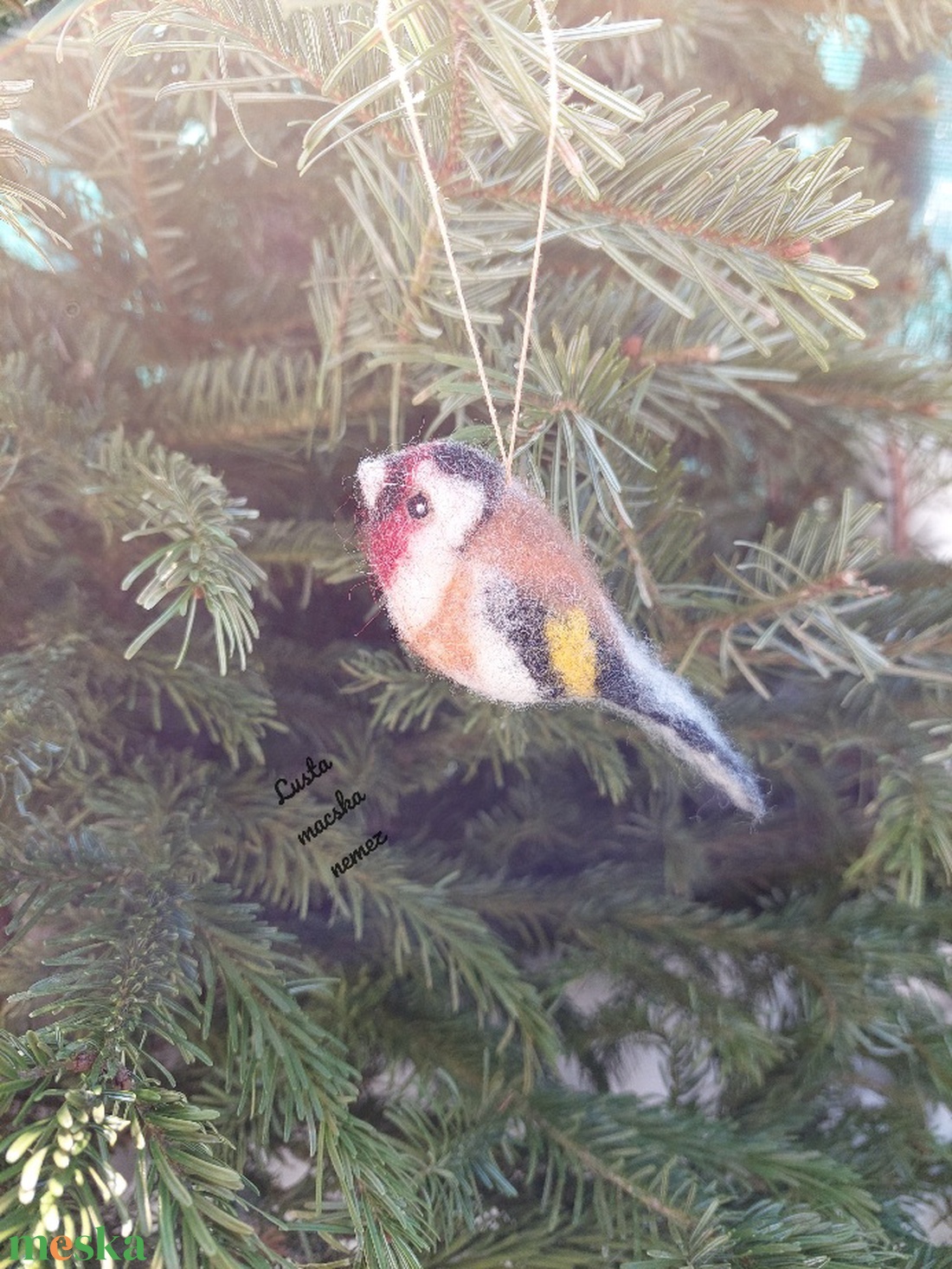 Nemez tengelic - otthon & életmód - dekoráció - ajtó- és ablak dekoráció - ajtódísz & kopogtató - Meska.hu