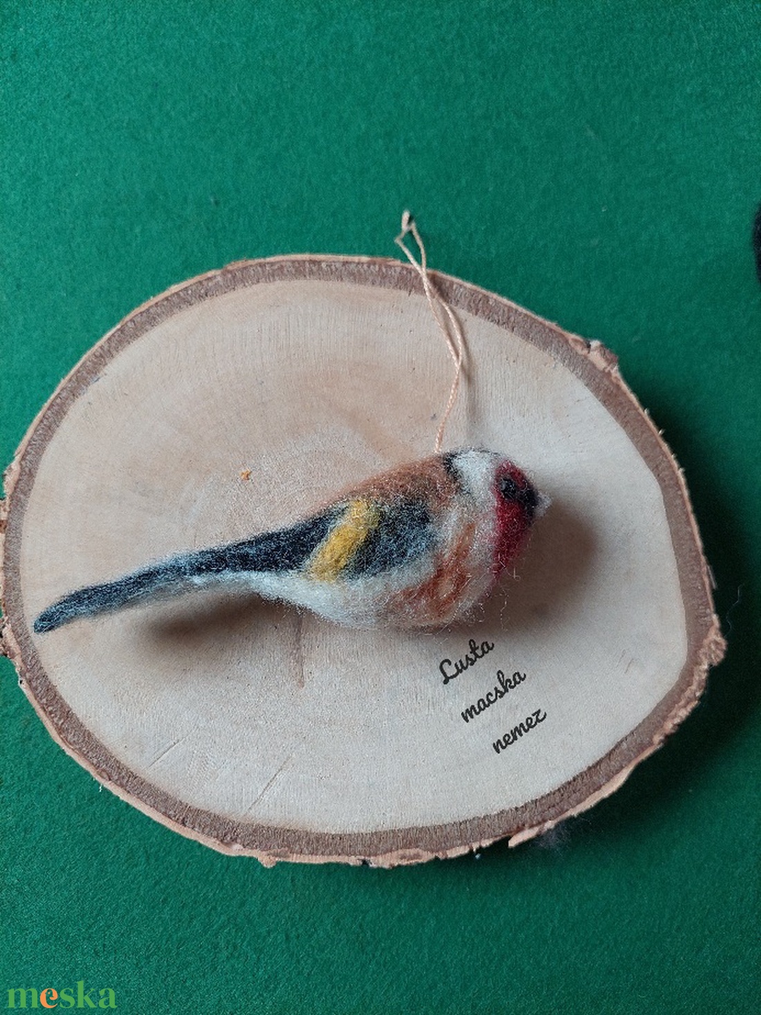 Nemez tengelic - otthon & életmód - dekoráció - ajtó- és ablak dekoráció - ajtódísz & kopogtató - Meska.hu