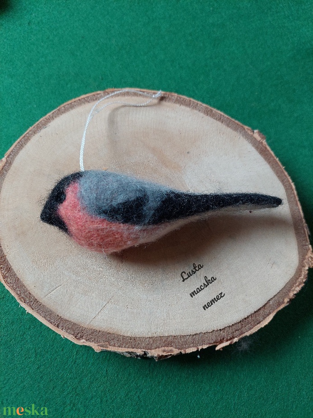 Nemez süvöltő - otthon & életmód - dekoráció - ajtó- és ablak dekoráció - ajtódísz & kopogtató - Meska.hu