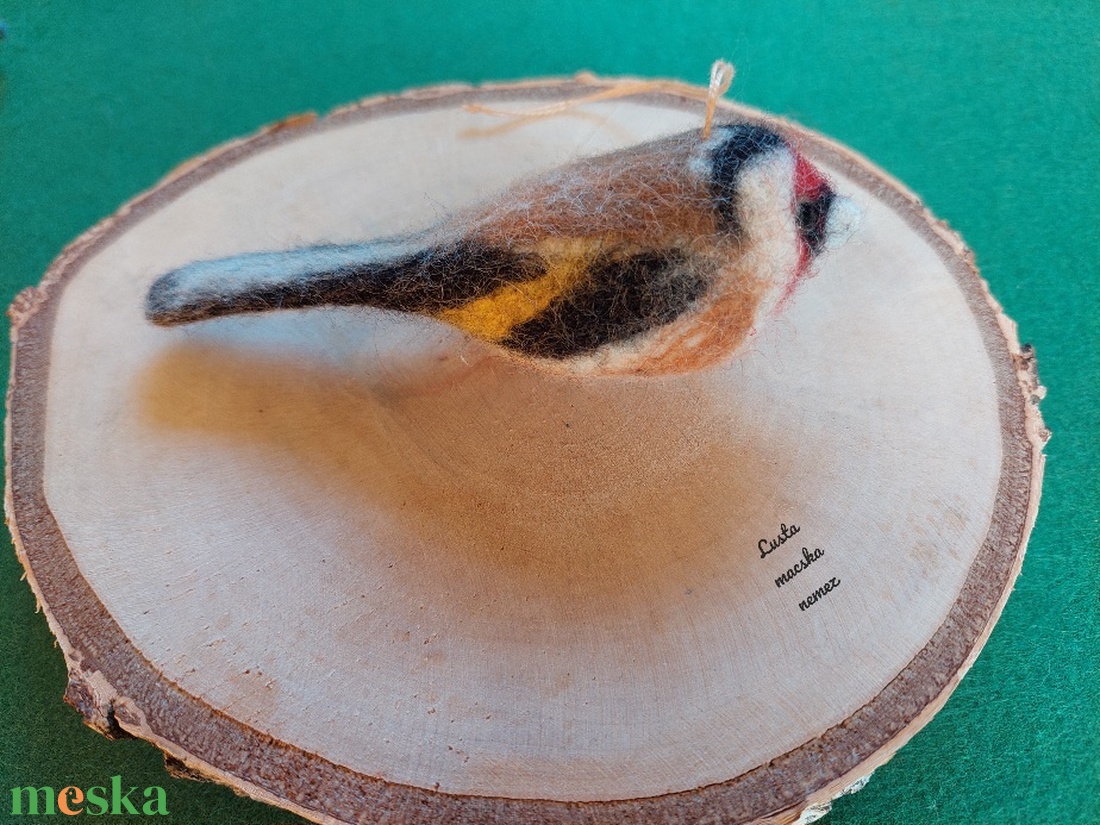 Nemez tengelic - otthon & életmód - dekoráció - ajtó- és ablak dekoráció - ajtódísz & kopogtató - Meska.hu