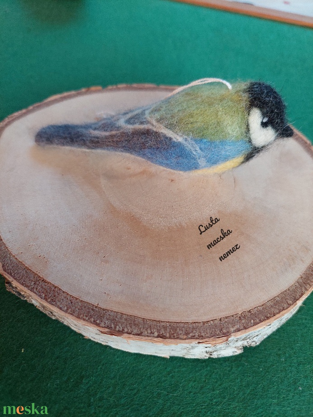 Nemez széncinege - otthon & életmód - dekoráció - ajtó- és ablak dekoráció - ablakdísz - Meska.hu