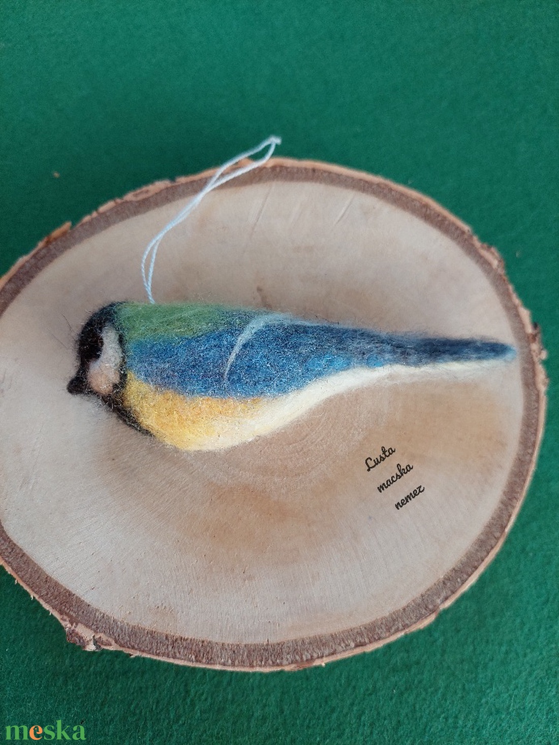 Nemez széncinege - otthon & életmód - dekoráció - ajtó- és ablak dekoráció - ablakdísz - Meska.hu