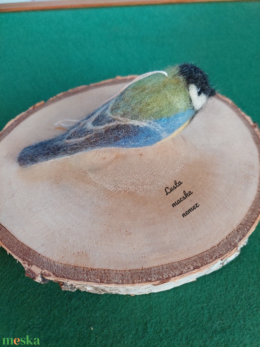 Nemez széncinege - otthon & életmód - dekoráció - ajtó- és ablak dekoráció - ablakdísz - Meska.hu