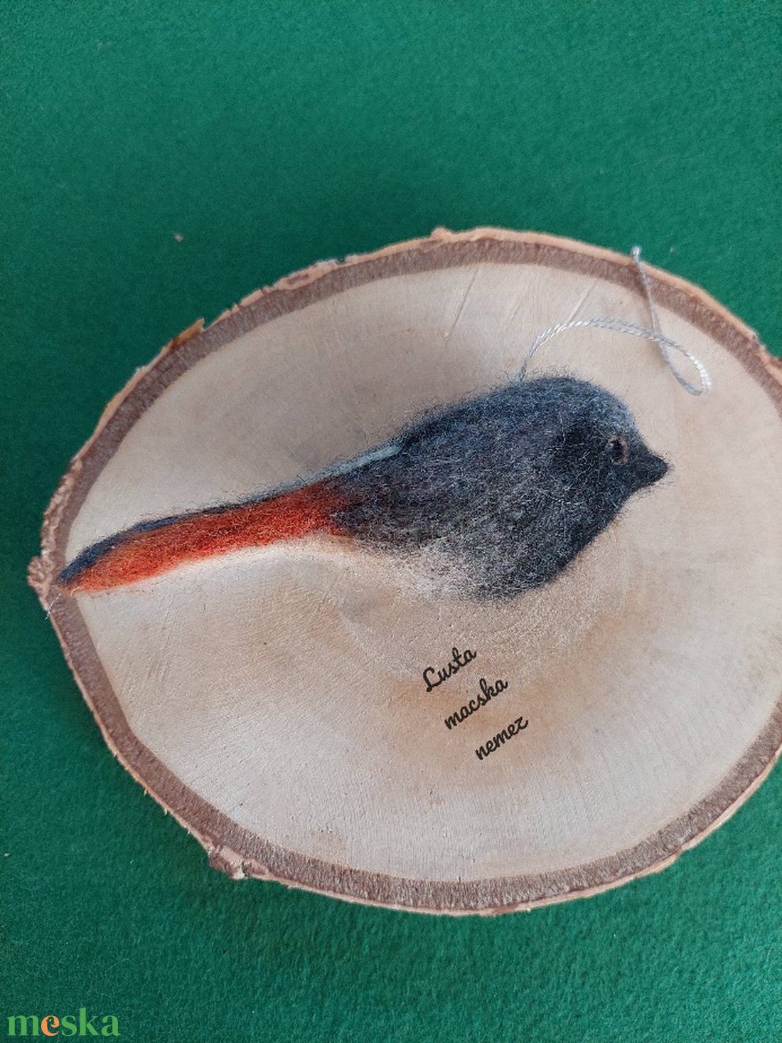 Nemez házi rozsdafarkú - otthon & életmód - dekoráció - ajtó- és ablak dekoráció - ablakdísz - Meska.hu