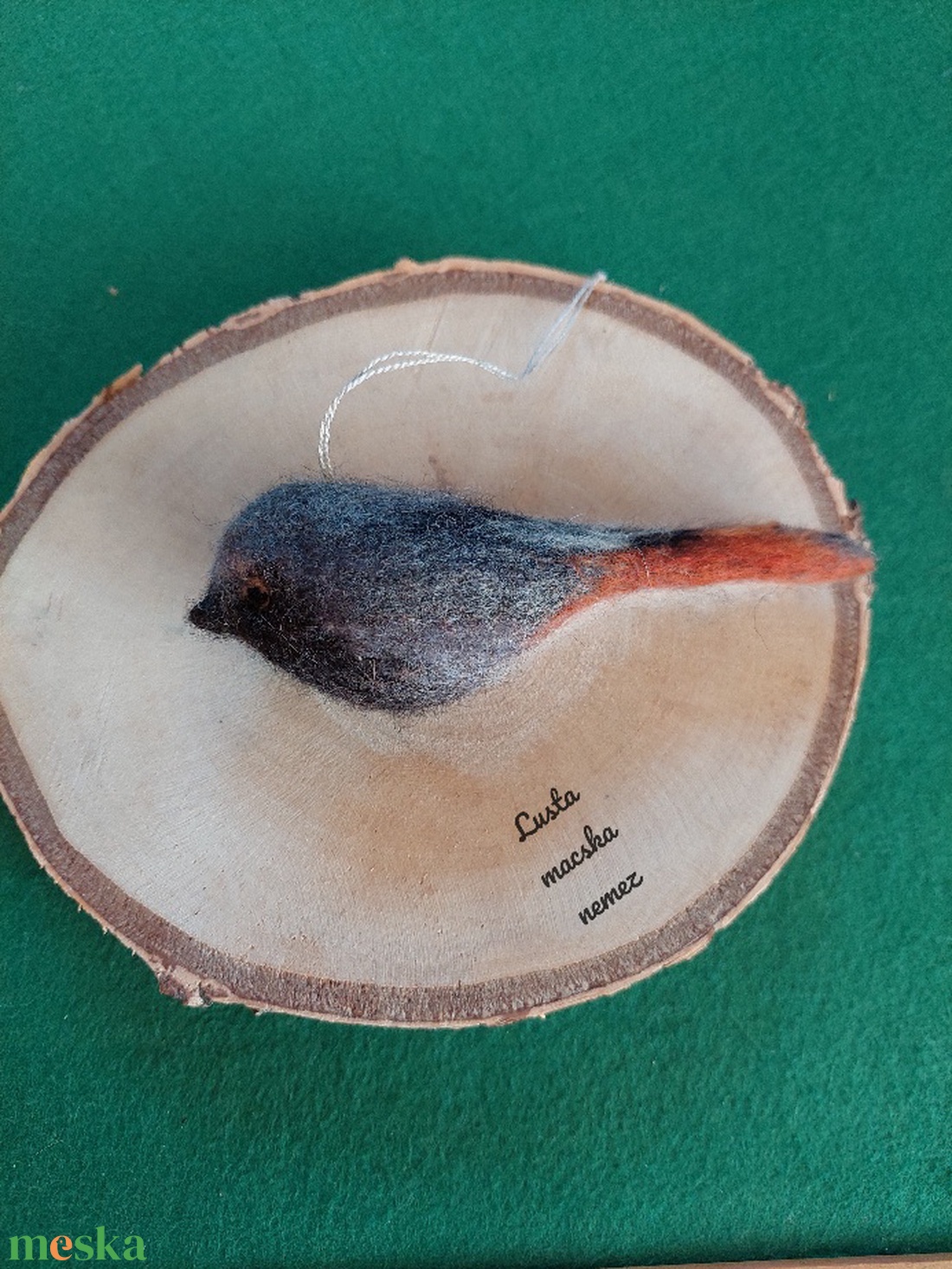 Nemez házi rozsdafarkú - otthon & életmód - dekoráció - ajtó- és ablak dekoráció - ablakdísz - Meska.hu