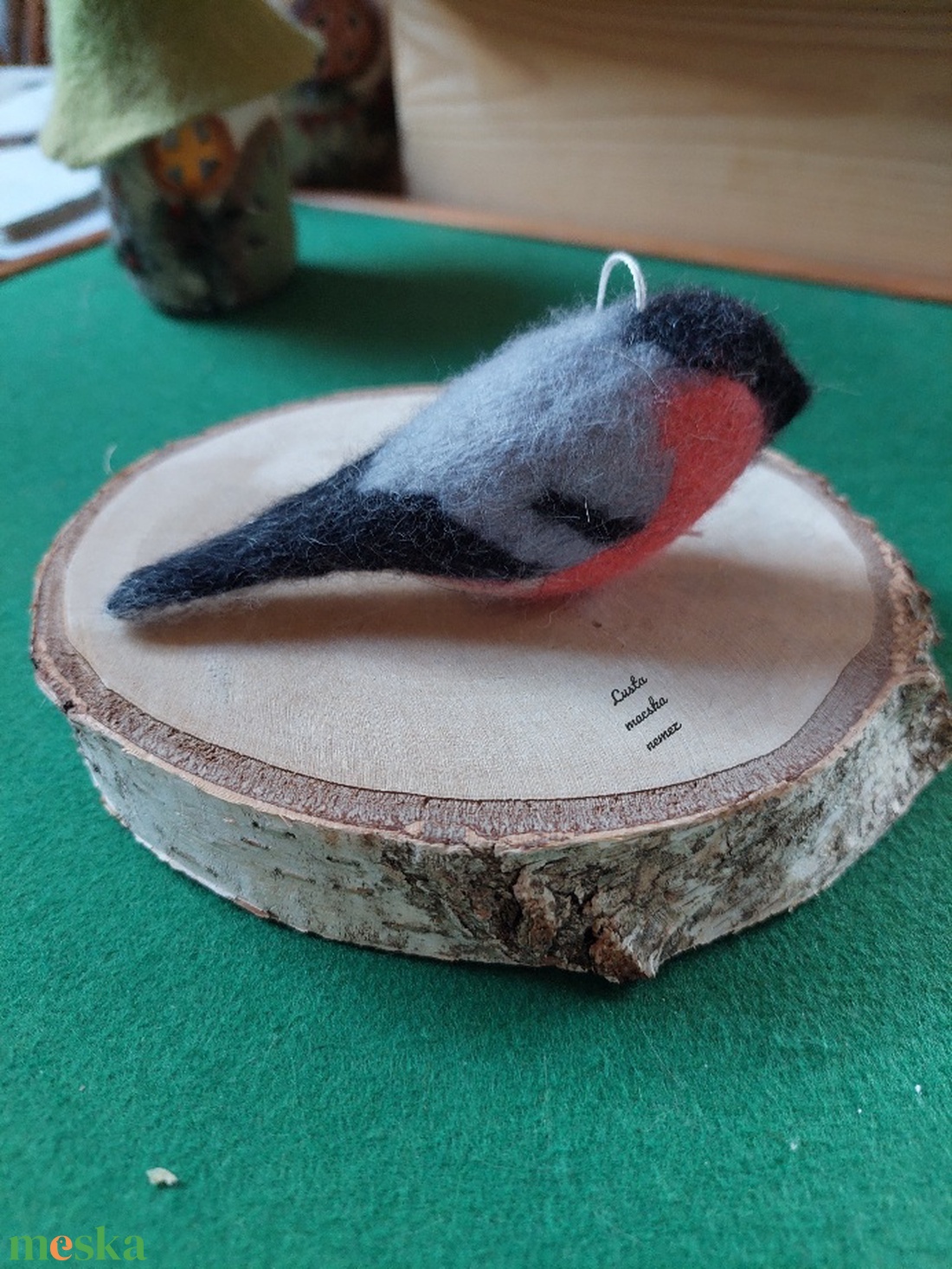 Nemez süvöltő - otthon & életmód - dekoráció - ajtó- és ablak dekoráció - ajtódísz & kopogtató - Meska.hu