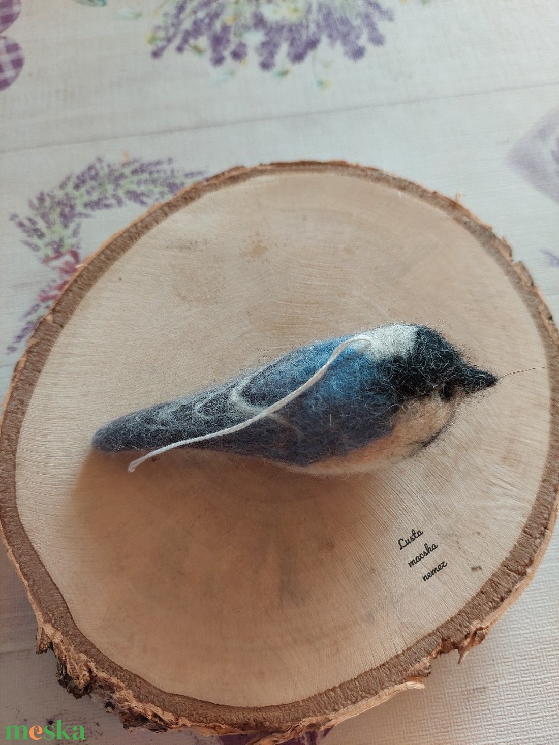 Nemez fenyvescinege - otthon & életmód - dekoráció - ajtó- és ablak dekoráció - ablakdísz - Meska.hu