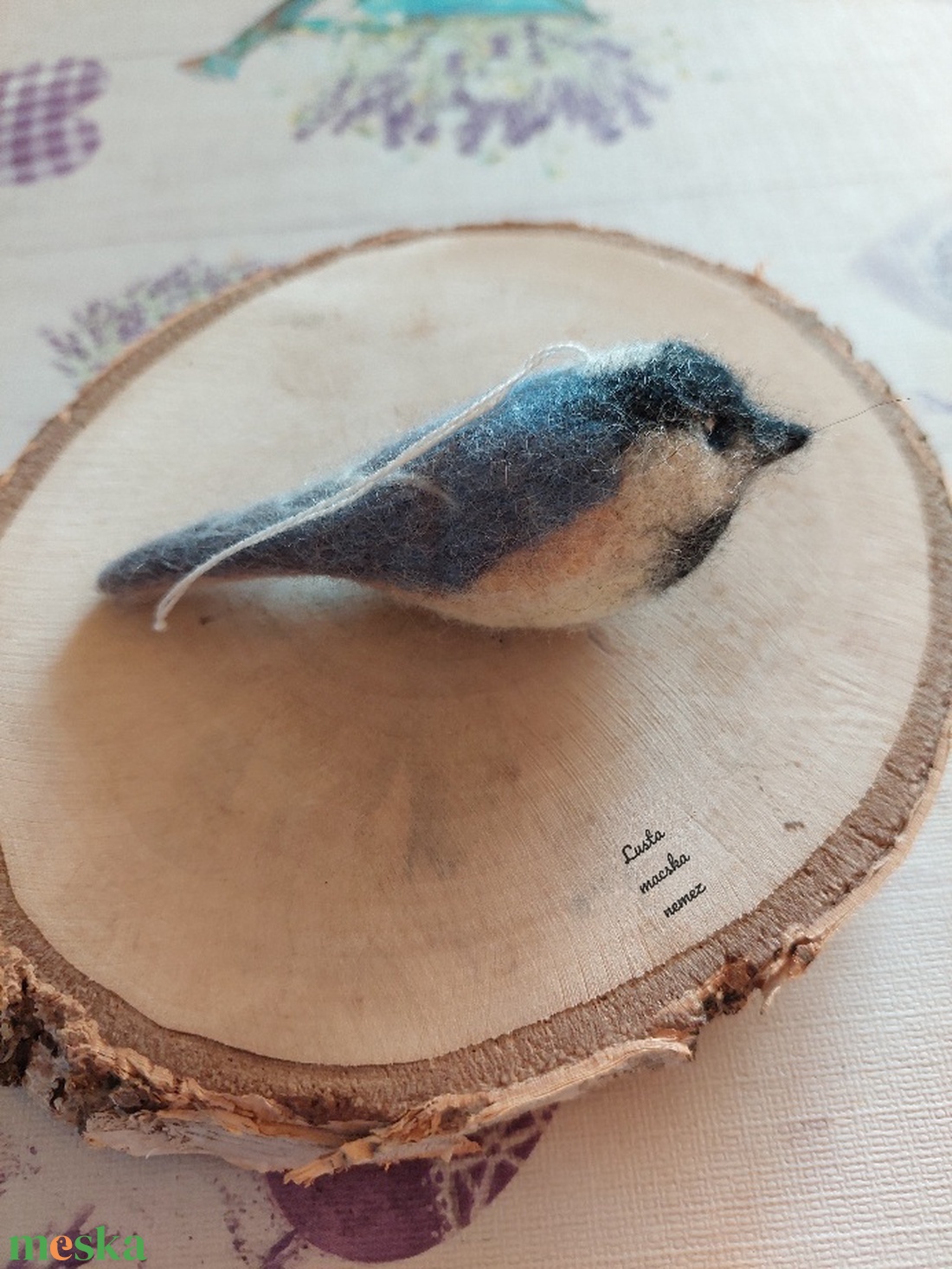 Nemez fenyvescinege - otthon & életmód - dekoráció - ajtó- és ablak dekoráció - ablakdísz - Meska.hu