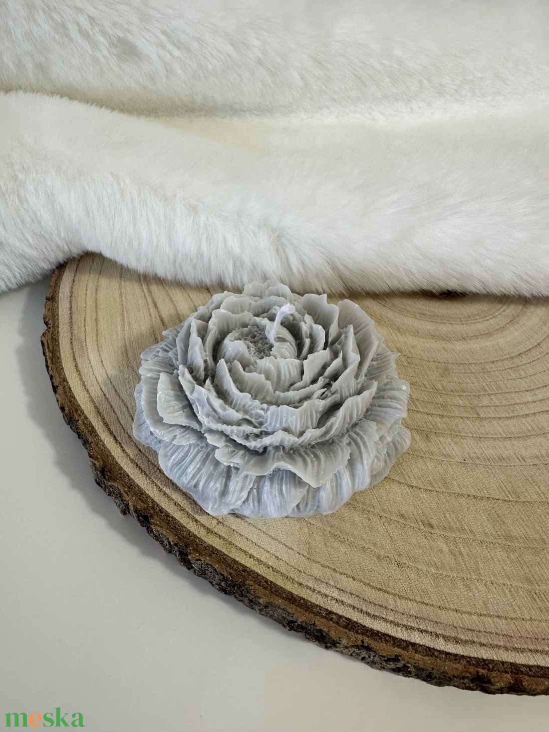 Babarózsa Gyertya - Szójaviasz gyertya - otthon & életmód - gyertya, illat, aroma - gyertya - Meska.hu