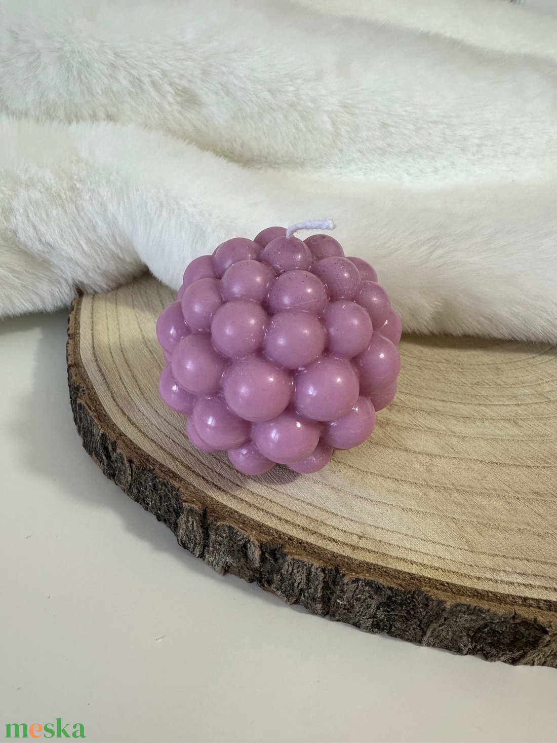 Buborék Gyertyagömb - otthon & életmód - gyertya, illat, aroma - gyertya - Meska.hu