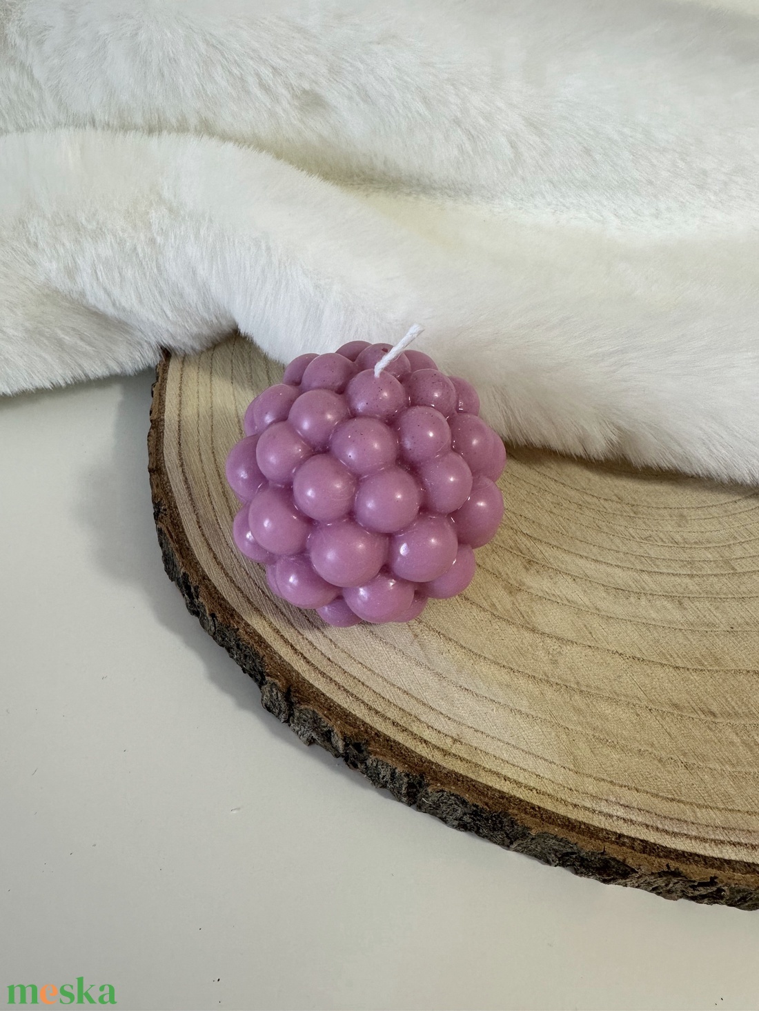 Buborék Gyertyagömb - otthon & életmód - gyertya, illat, aroma - gyertya - Meska.hu