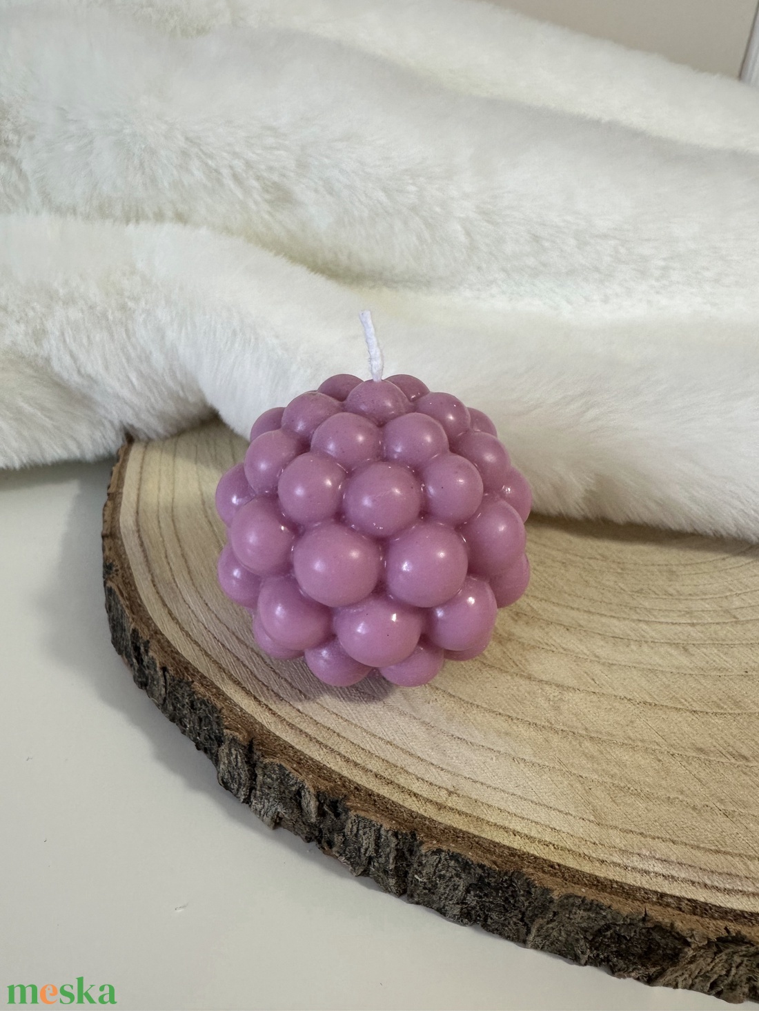 Buborék Gyertyagömb - otthon & életmód - gyertya, illat, aroma - gyertya - Meska.hu