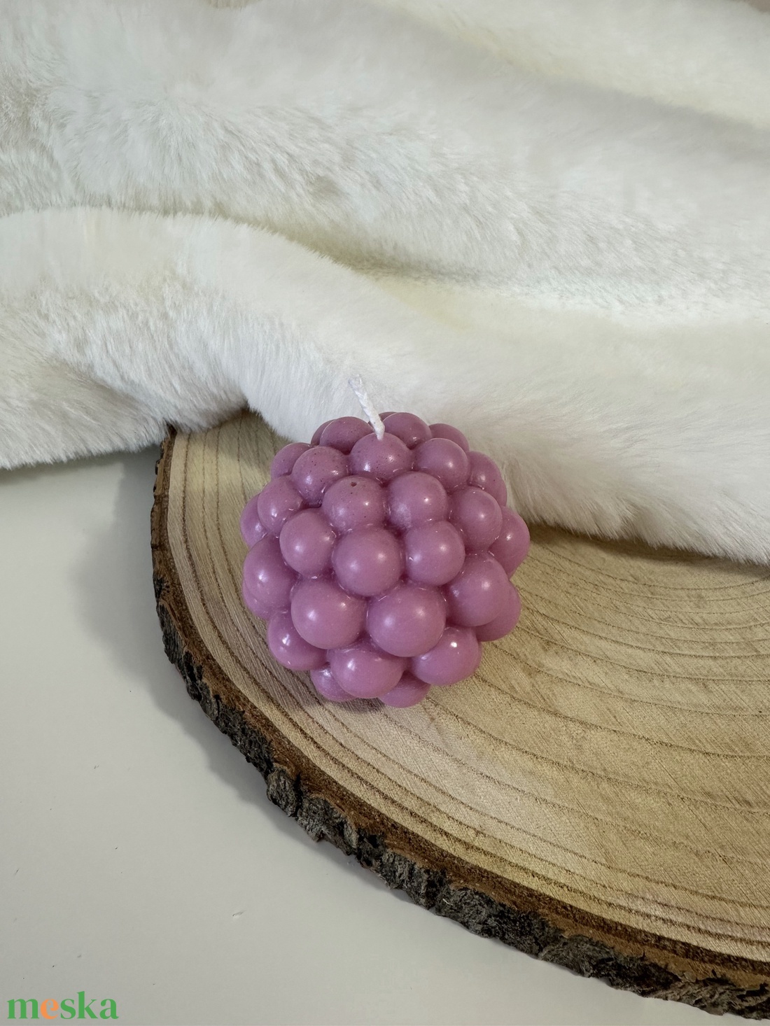 Buborék Gyertyagömb - otthon & életmód - gyertya, illat, aroma - gyertya - Meska.hu