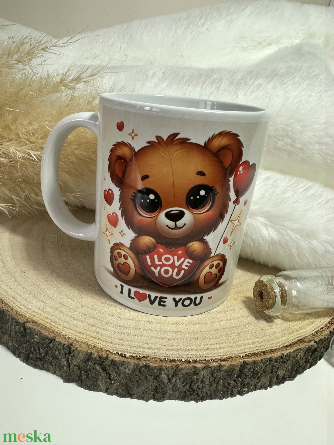 Valentin-napi macis bögre I LOVE YOU felirattal - otthon & életmód - konyhafelszerelés, tálalás - tálalás - bögre & csésze - Meska.hu Valentin-napi macis bögre I LOVE YOU felirattal - otthon & életmód - konyhafelszerelés, tálalás - tálalás - bögre & csésze - Meska.hu