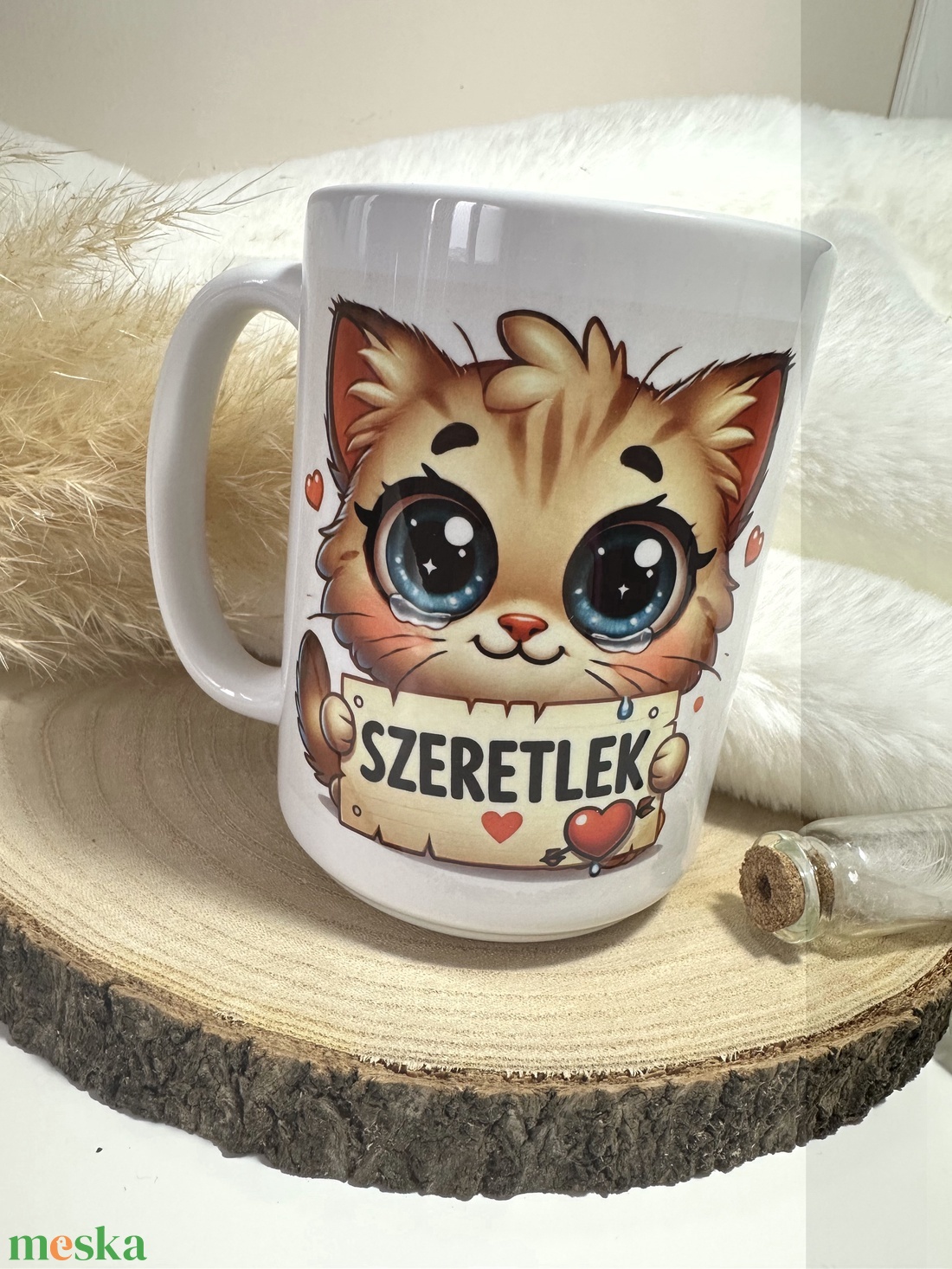Valentin-napi cicás bögre SZERETLEK felirattal - otthon & életmód - konyhafelszerelés, tálalás - tálalás - bögre & csésze - Meska.hu Valentin-napi cicás bögre SZERETLEK felirattal - otthon & életmód - konyhafelszerelés, tálalás - tálalás - bögre & csésze - Meska.hu