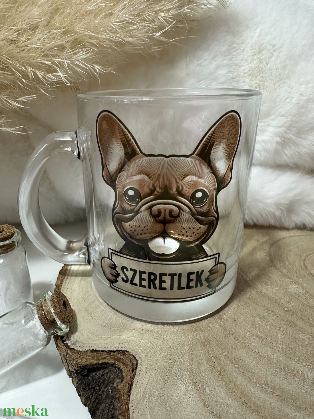 Valentin-napi francia bulldog-os bögre SZERETLEK felirattal - otthon & életmód - konyhafelszerelés, tálalás - tálalás - bögre & csésze - Meska.hu Valentin-napi francia bulldog-os bögre SZERETLEK felirattal - otthon & életmód - konyhafelszerelés, tálalás - tálalás - bögre & csésze - Meska.hu
