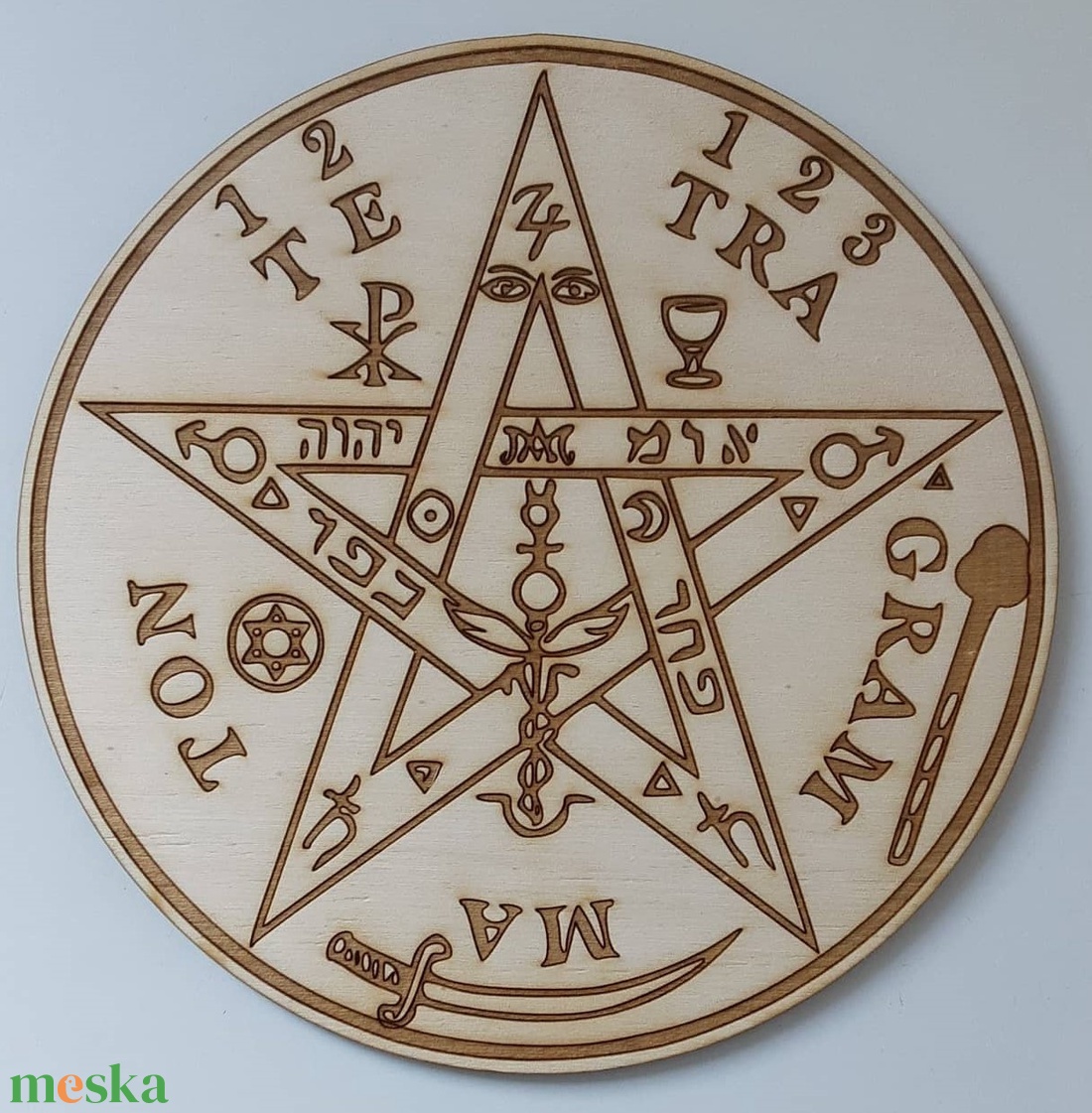 Tetragrammaton - otthon & életmód - dekoráció - fali és függő dekoráció - felirat - Meska.hu Tetragrammaton - otthon & életmód - dekoráció - fali és függő dekoráció - felirat - Meska.hu