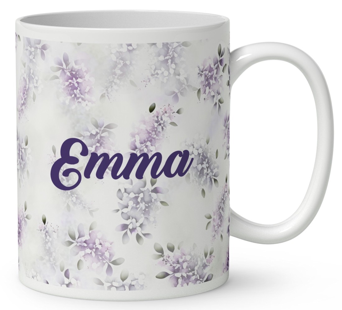 Névvel kérhető - Hintázó Levendulás manó mintás bögre - otthon & életmód - konyhafelszerelés, tálalás - tálalás - bögre & csésze - Meska.hu