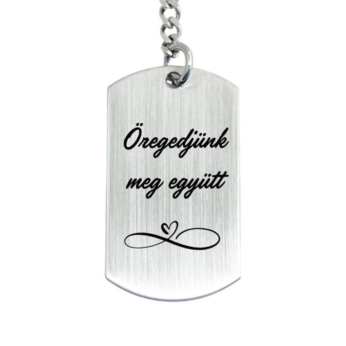 Öregedjünk meg együtt acél kulcstartó - táska & tok - kulcstartó & táskadísz - kulcstartó - Meska.hu Öregedjünk meg együtt acél kulcstartó - táska & tok - kulcstartó & táskadísz - kulcstartó - Meska.hu