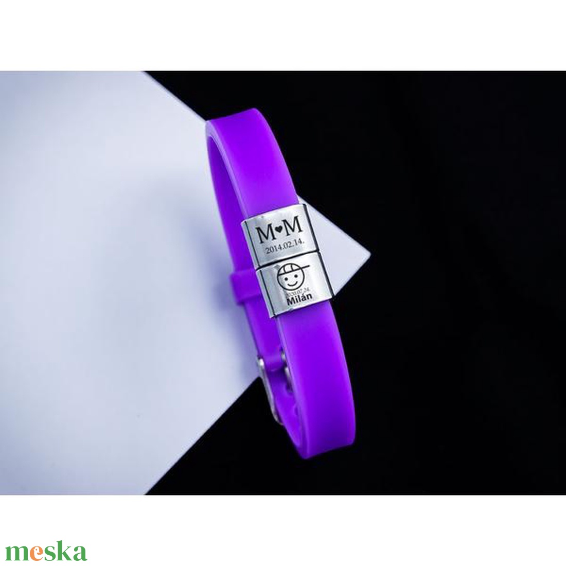 Közös életünk 2 egyedi medálos MoMents lila színű szilikon karkötő - ékszer - karkötő - karkötő medállal - Meska.hu Közös életünk 2 egyedi medálos MoMents lila színű szilikon karkötő - ékszer - karkötő - karkötő medállal - Meska.hu