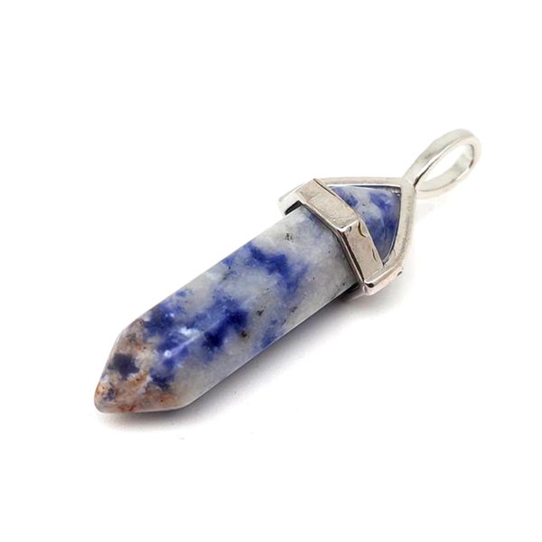 Vogel medál Szodalit Spot 8x30mm - ékszer - nyaklánc - medál - Meska.hu Vogel medál Szodalit Spot 8x30mm - ékszer - nyaklánc - medál - Meska.hu