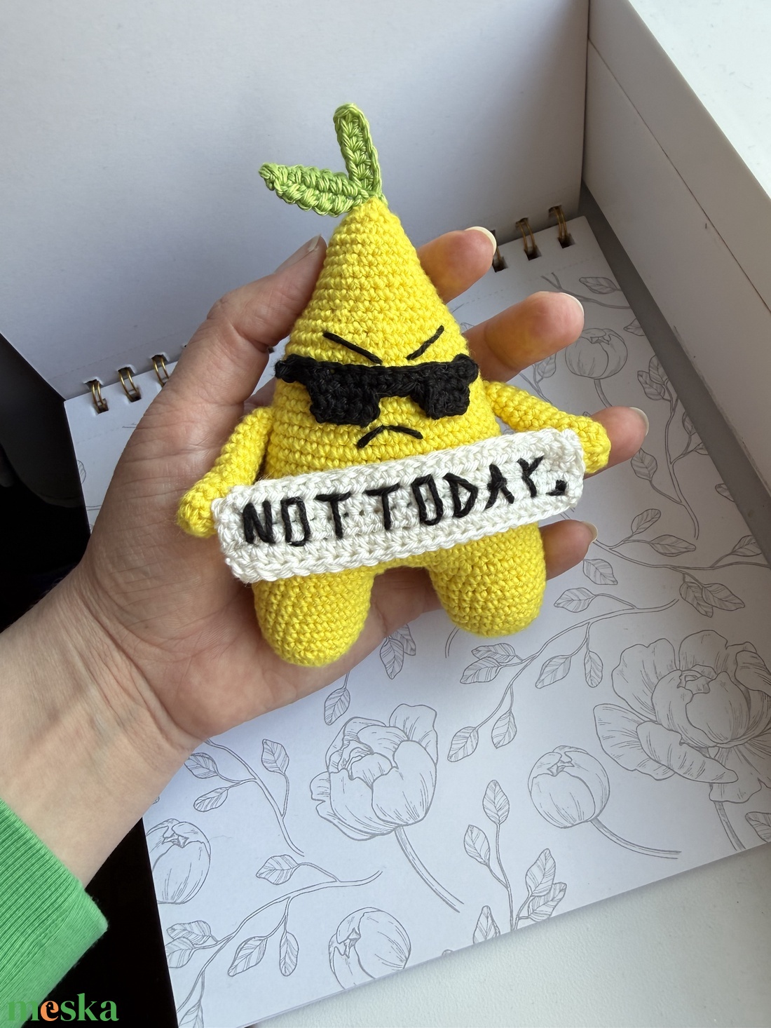 Don Limoncello- amigurumi horgolási minta - diy (csináld magad) - szabásminta, útmutató - horgolási minta - Meska.hu