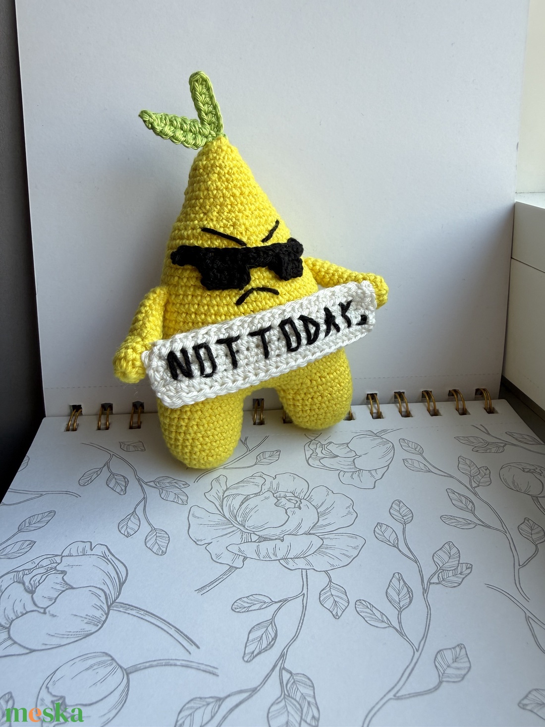 Don Limoncello- amigurumi horgolási minta - diy (csináld magad) - szabásminta, útmutató - horgolási minta - Meska.hu