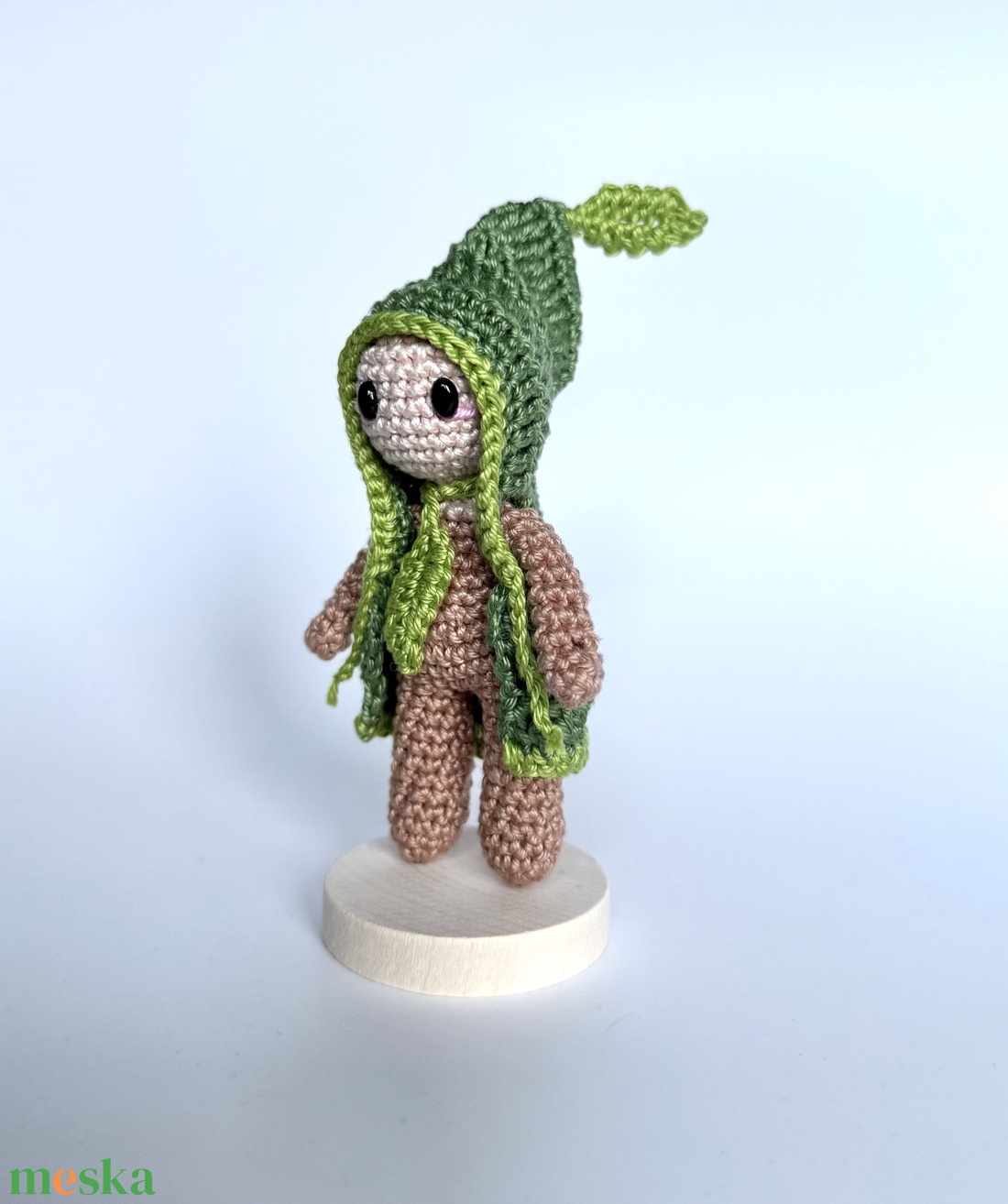 Twiggy- A kis erdei manó- amigurumi horgolási minta - diy (csináld magad) - szabásminta, útmutató - horgolási minta - Meska.hu
