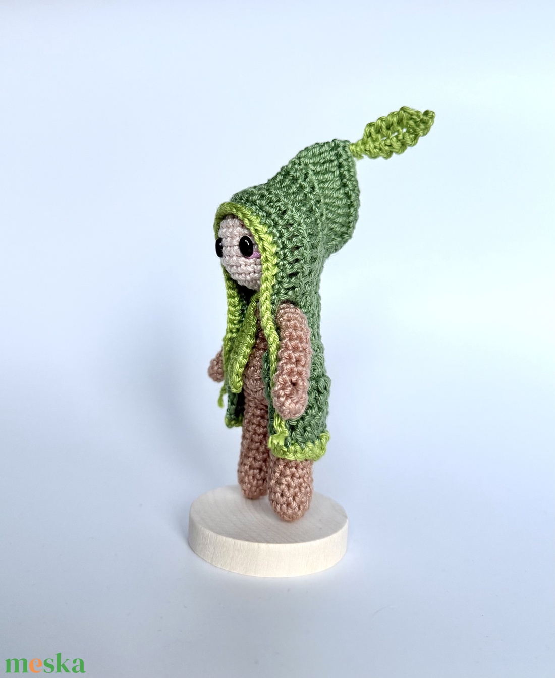 Twiggy- A kis erdei manó- amigurumi horgolási minta - diy (csináld magad) - szabásminta, útmutató - horgolási minta - Meska.hu