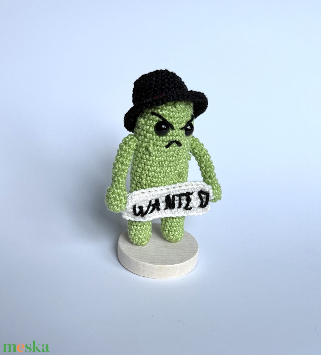 Pickle Paul- A savanyú uborka � horgolási minta (PDF) - diy (csináld magad) - szabásminta, útmutató - horgolási minta - Meska.hu