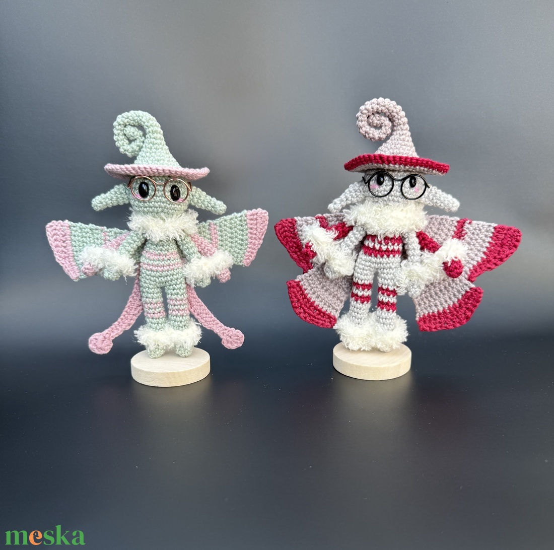 Mothy- A varázsmoly amigurumi horgolási minta - diy (csináld magad) - szabásminta, útmutató - horgolási minta - Meska.hu