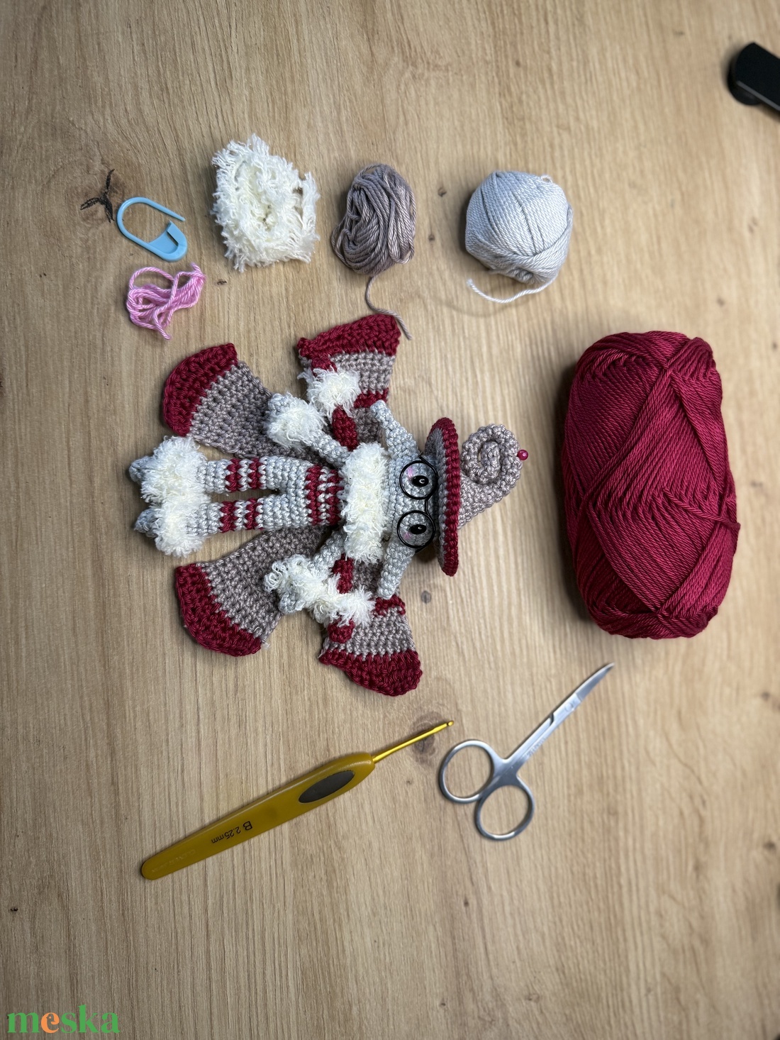 Mothy- A varázsmoly amigurumi horgolási minta - diy (csináld magad) - szabásminta, útmutató - horgolási minta - Meska.hu