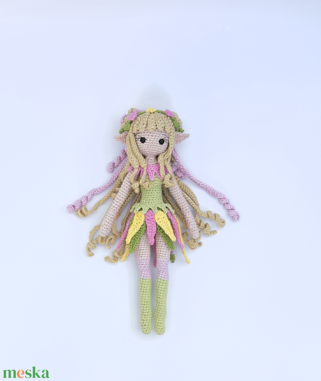 Vivienne- A virágtündér amigurumi horgolási minta - diy (csináld magad) - szabásminta, útmutató - horgolási minta - Meska.hu