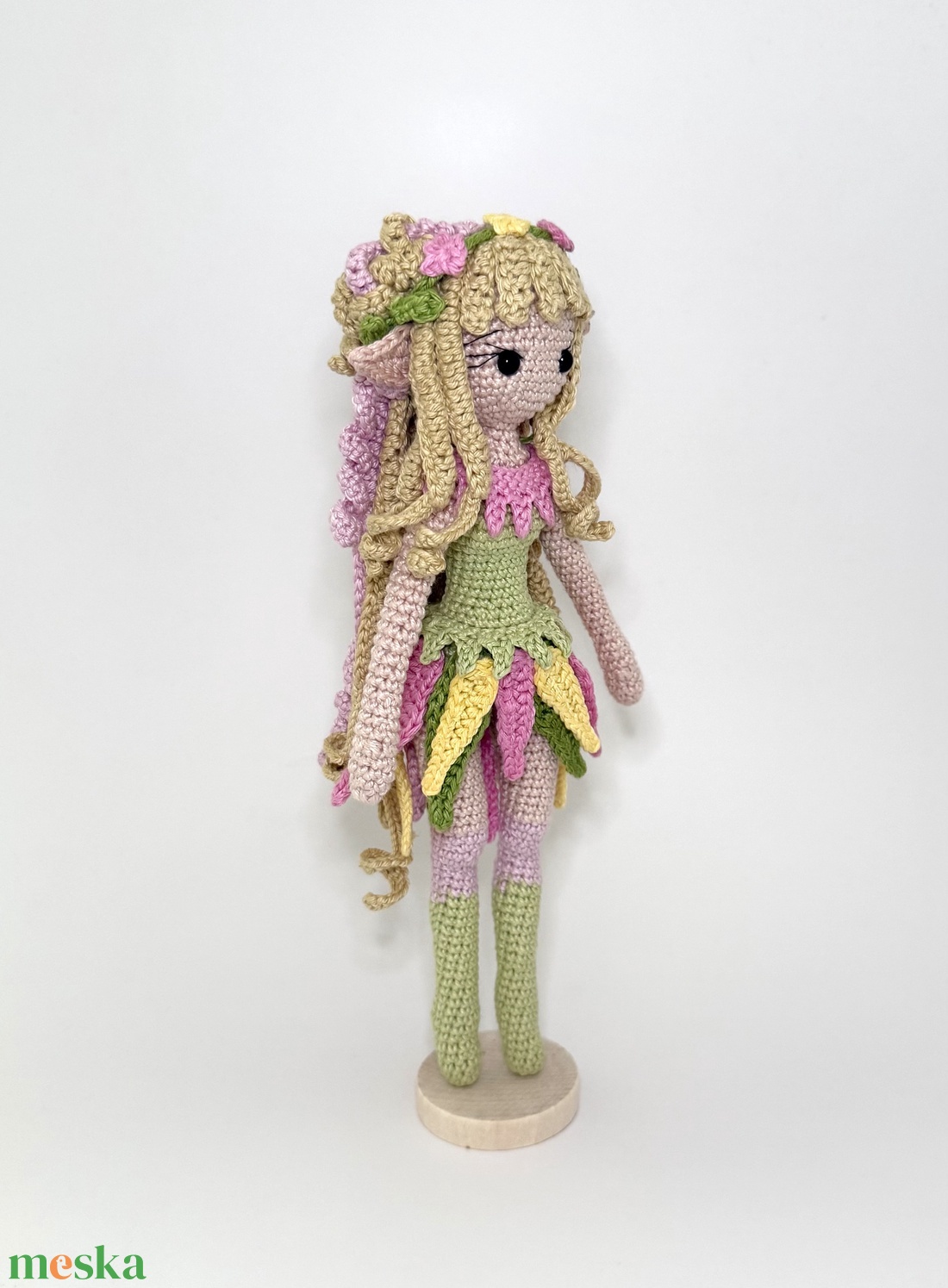 Vivienne- A virágtündér amigurumi horgolási minta - diy (csináld magad) - szabásminta, útmutató - horgolási minta - Meska.hu