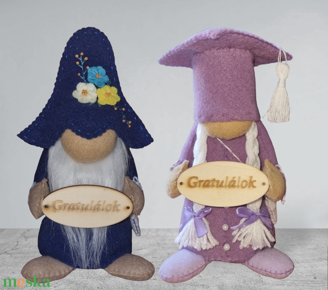 Ballagó manók - otthon & életmód - virágdekoráció - virágdíszítő kellékek - Meska.hu